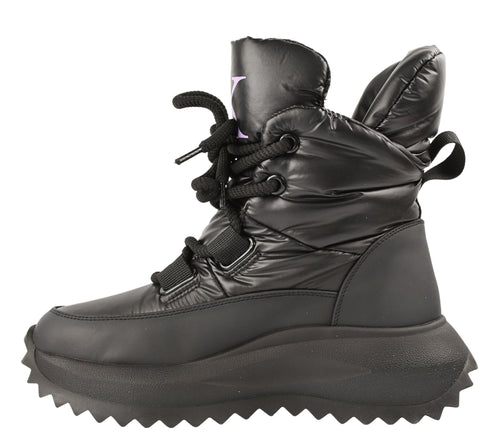 Ghete sport, dama, KARISMA, APRES SKI, XS70017A negru, textil